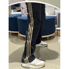 【有货】三条杠裤子男山系户外宽松直筒侧边条纹休闲裤BN02HH-P45，男装休闲裤，星座1007（原301D）