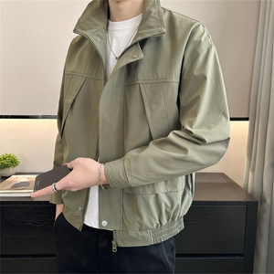 春季店主风新款立领工装休闲夹克时尚上衣外套JK151-P110图片