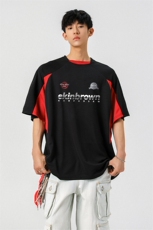 速干运动美式投篮街头印花球服大码M-5XL短袖T恤男DX78028P50控78，男装T恤，星座227-7