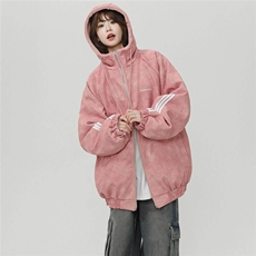 羊羔绒PU皮棉服男款冬季加绒加厚保暖棉袄美式高街棉衣M02/P118，男装夹克，星座206（原A221）