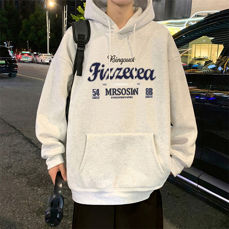 CM122卫衣男新款休闲美式外套宽松重磅纯棉大码长袖帽衫,女装短外套,星座304A
