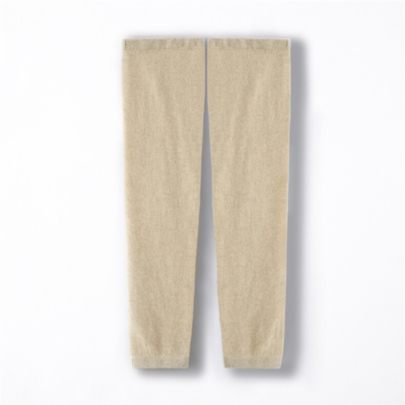 2025年秋季新款百搭女士双股加厚长款护膝，袜子，窄众羊绒