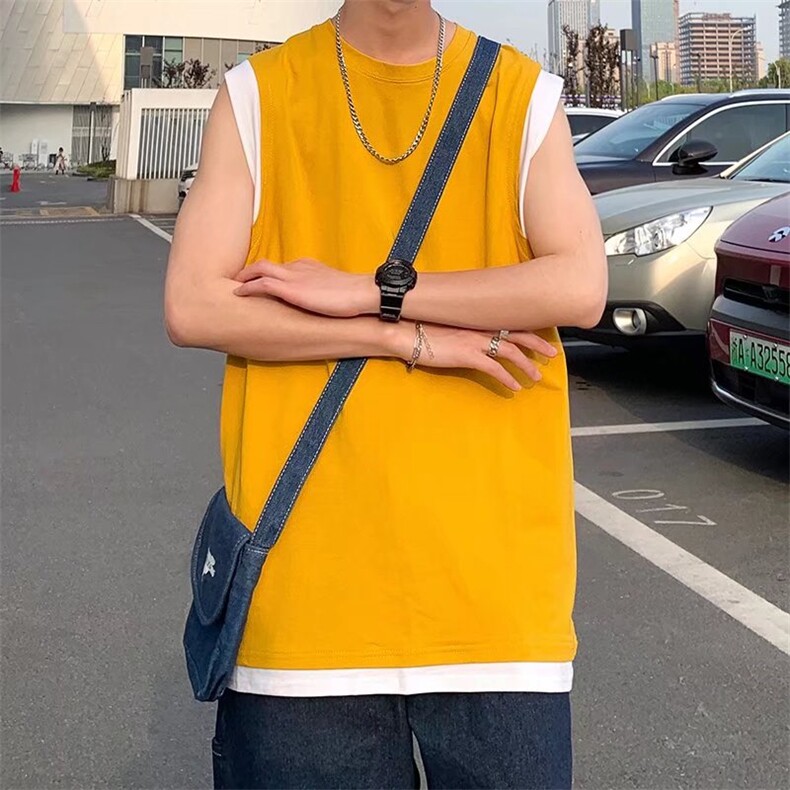 背心男士无袖t恤夏季篮球运动健身男生外穿T529P30，男装T恤，星座1116-2