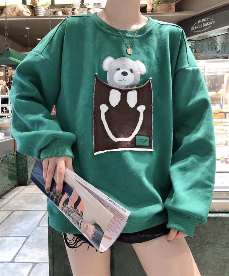 超火爆小熊卫衣，女装卫衣/绒衫，一杭