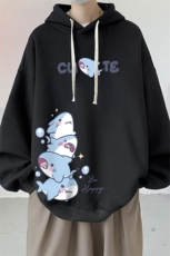 连帽卫衣男大码胖子帽衫大号运动服WY2432-P35，男装卫衣，电商A040