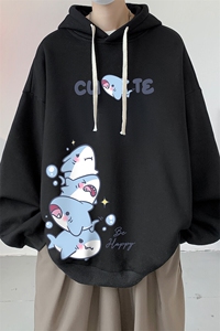 连帽卫衣男大码胖子帽衫大号运动服WY2432-P35图片