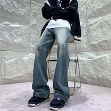美式牛仔裤男款秋季长裤潮Y9081P46，男装牛仔裤，星座1116-2