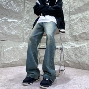 美式牛仔裤男款秋季长裤潮 Y9081 P46图片