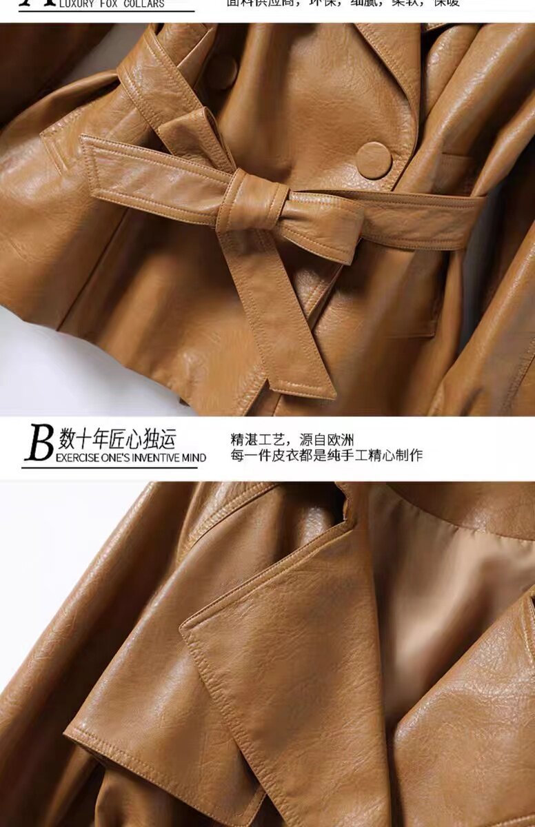 2025年秋季新款百搭女士皮衣,女装皮衣,泰合衣坊