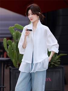 防晒衣女夏季2026年新款薄款长袖百搭时尚短款宽松防晒开衫外套图片