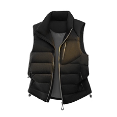 311B-1-YZ-5209-P162控239潮牌厚款羽绒马甲抗皱风防泼水抗静电，女装马甲，星座311B-1