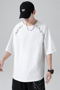 夏季短袖t恤男潮流时尚t恤男港风t恤A210-A8338-P28图片