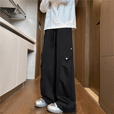 秋季新款斜切拼接压褶设计感运动休闲卫裤B315-K25362-特p40控78，男装休闲裤，电商B315