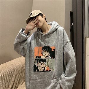 秋季情侣装卫衣秋款高级感外套新款潮牌不一样连帽上衣 W4937-P28图片
