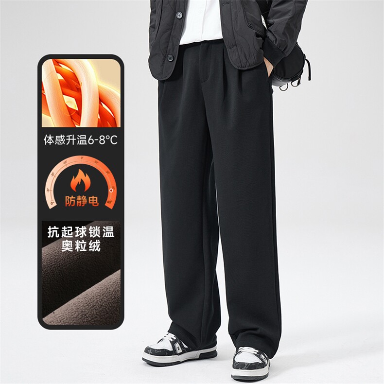 A178-1  DY595A  P98  奥粒绒秋冬季美式休闲针织卫裤图片