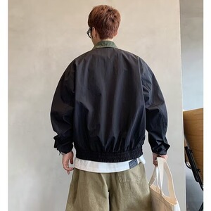 2025秋新款美式工装外套宽松大码飞行夹克 JK3115图片