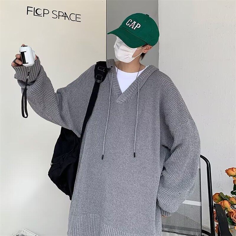 B435P42套头毛衣女秋冬慵懒宽松针织衫韩版卫衣外套小众日,男装卫衣,星座512-6