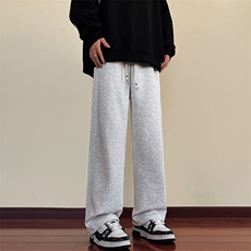 217-2-K2399春秋310克重磅60%华棉直筒卫裤男宽松大码休闲裤，男装休闲裤，星座217-2