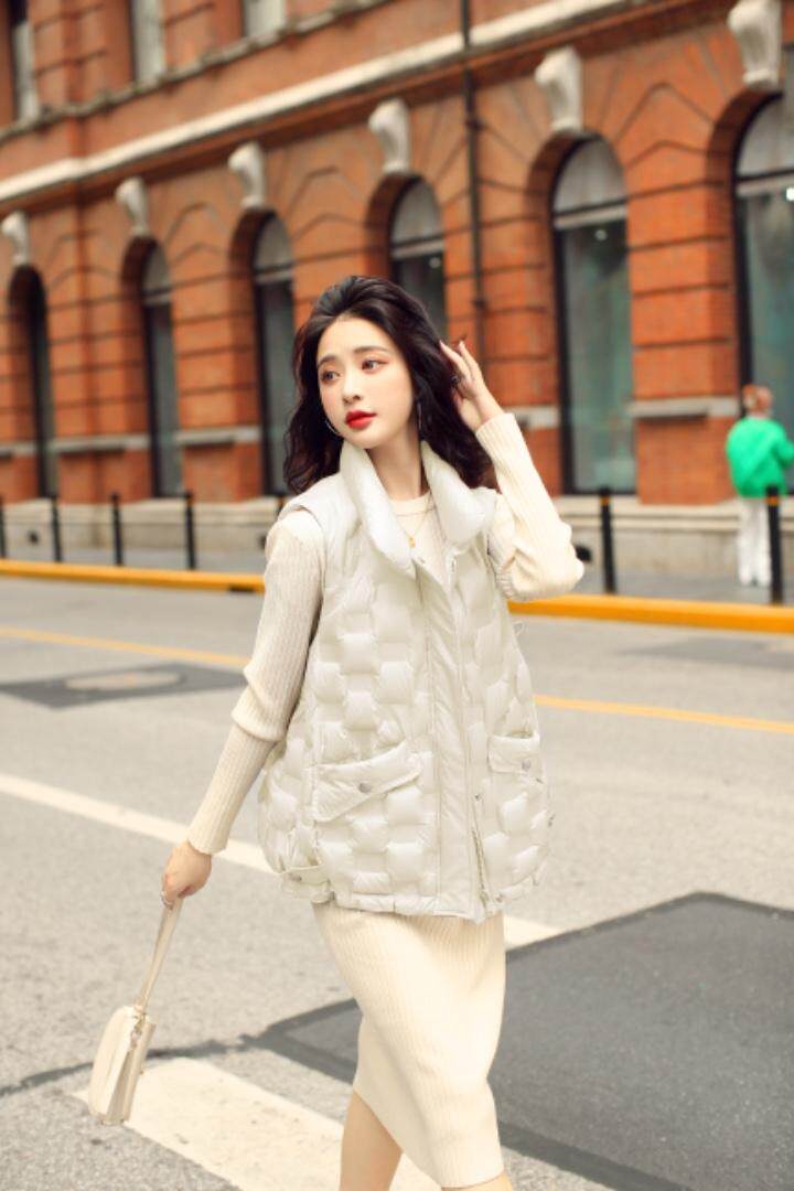 直充绒羽绒服（90绒），女装羽绒服，卡西姆