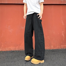 美拉德半松紧休闲裤工装裤B342-K9038-特P55，男装休闲裤，电商B342