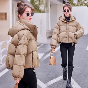 短款连帽羽绒服女2023冬季新款女装白鸭绒外套！现货达标90可退现图片