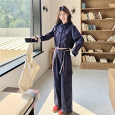 秋装新款！大量！外套背心工装裤三件套2C133-8979-P185-K248，女装套装/套裙，2C133
