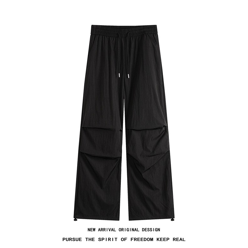 YK121P28控59品质保障！平铺皱感轻薄透气双褶时尚宽松休闲裤,男装休闲裤,电商A249