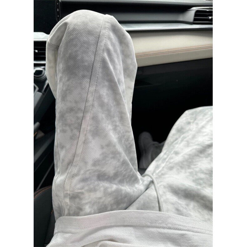 气质流行新款慵懒百搭日系扎染斜切休闲裤卫裤男款春秋KH230,男装休闲裤,星座1116A（原606A-3）