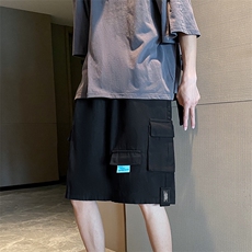 夏季工装外穿ins短裤男潮流韩版学生多口袋休闲五分裤K1044-P30，男装休闲裤，星座512-2