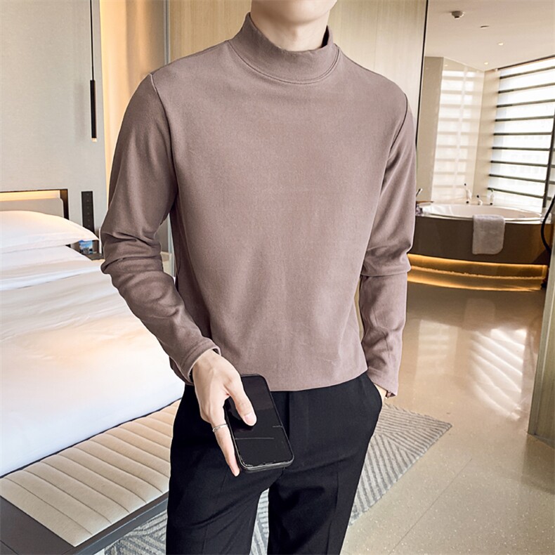 双面绒男生保暖打底衫德绒亲肤揉乱T恤T617-P35，男装T恤，星座1012-1