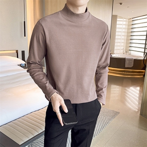 双面绒男生保暖打底衫德绒亲肤揉乱T恤 T617-P35,男装T恤,星座1012-1