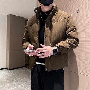 B216 M7002 P115 2025冬装加厚羽绒棉服外套棉衣 社会风图片