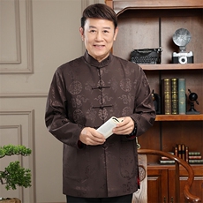 大货主推高品质春款风唐装外套男装中老年中式复古盘扣夹克，男装夹克，钱塘723
