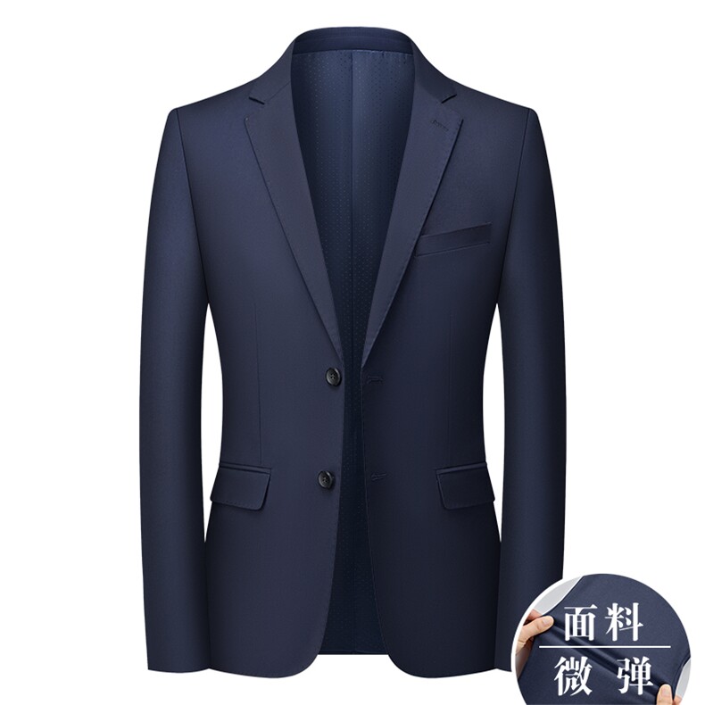 大货春秋款男士西服礼服套装二件套三件套纯色微弹面料二粒扣西装,男装西服,电商B360A（原721A）
