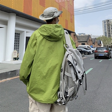 Wt301-P40美式冲锋衣褶皱防晒服，男装夹克，星座1501-1