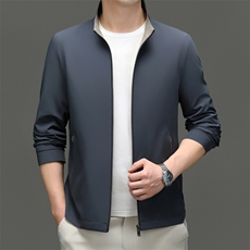 秋季新款高端立领夹克男士短款丝滑抗皱商务休闲外套弹力薄款上衣,男装夹克,钱塘6003A(原)4033A,钱塘大厦 秋季新款高端立领夹克男士短款丝滑抗皱商务休闲外套弹力薄款上衣,男装夹克,钱塘6003A(原)4033A,钱塘大厦