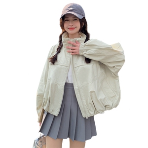 韩系简约休闲夹克外套女春季2025新款小个子超火洋气爆款减龄上衣图片