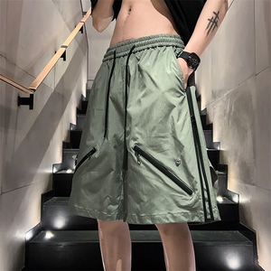 夏季新款工装短裤男潮牌ins休闲裤宽松大码中裤五分裤D0602-P46图片