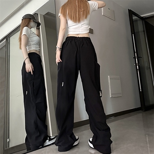 B221 美式街头hiphop宽松户外工装休闲裤子 LK23116-P60 控78图片