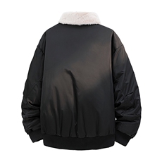 可拆卸毛领羽绒服男情侣冬季复古美式短款外套XZ309Y95750P188，男装羽绒服，星座309（原A406）