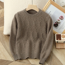 时尚儿童羊毛衫男童女童秋冬新款保暖加厚针织衫宝宝毛衣外套，童装儿童羊毛衫，冰晶童装