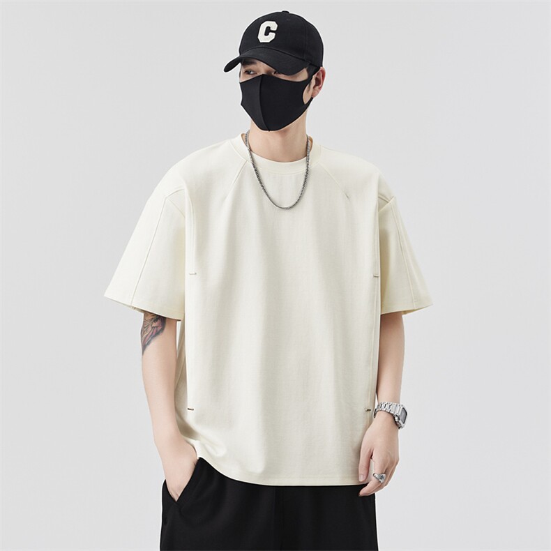 男士短袖T恤夏季新款时尚百搭休闲运动圆领半袖上衣T8771-P55控95,男装T恤,电商A237