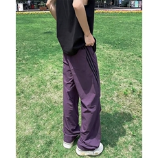 条纹设计感休闲工装卫裤男夏季薄款宽松街舞阔腿长裤K46，男装休闲裤，星座1116A-1（原606A）