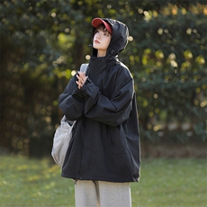 2025秋季户外三防冲锋衣夹克男女同款连帽防风登山外套23657-P30，男装夹克，星座1402-3