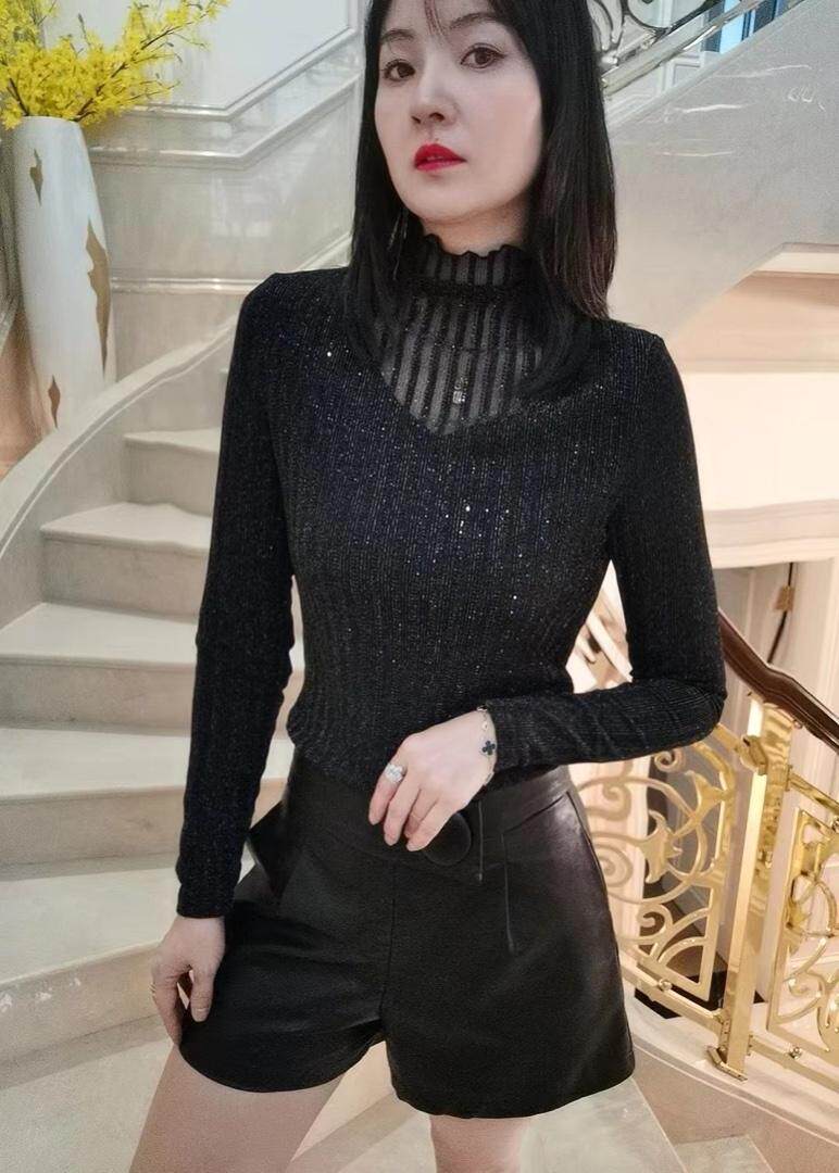 南韩网双层袖和加绒都有，其它，赫琳娜