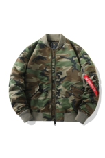 迷彩色美式潮牌宽松版型飞行服时尚潮牌户外运动休闲，男装夹克，星座210-5(原414-2)