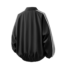 可二开美式学院风大码M-5XL棒球服夹克男立体白底JK78090P75控118，男装夹克，星座227-7