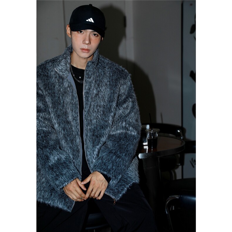 秋冬夹克cleanfit美式外套长毛呢夹克海马毛1016-1JK82P118K149,男装夹克,星座1016-1（原电商B408-1）