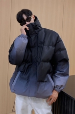 港风防水渐变色冲锋衣棉衣男成分:聚酯纤维MY77095P120控168，男装夹克，星座227-7