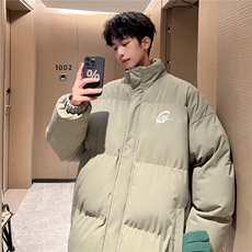 ！冬季升级五防面料棉衣纯色加绒加厚棉服外套男MY12610，男装棉衣，星座610B-1
